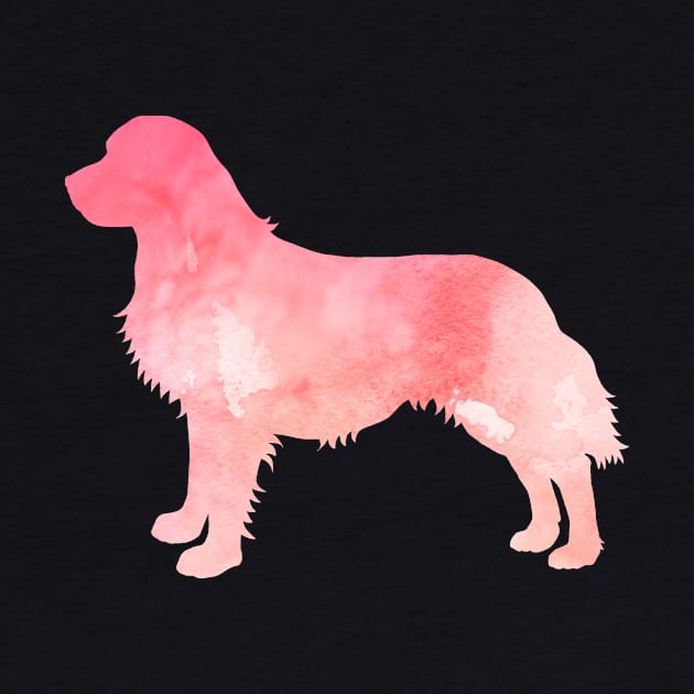 Pink Golden Retriever by TheJollyMarten